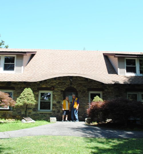 Mike Affrunti and George Belhumer at Camp Marcella